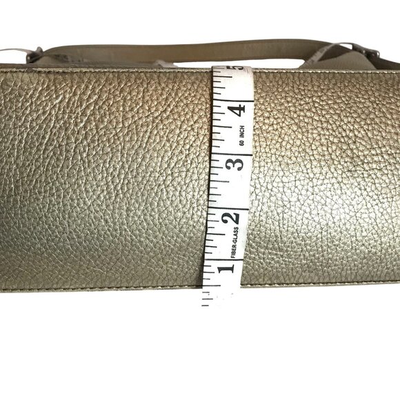 Fossil Gold Leather Hobo Womens Shoulder Bag - Picture 8 of 12